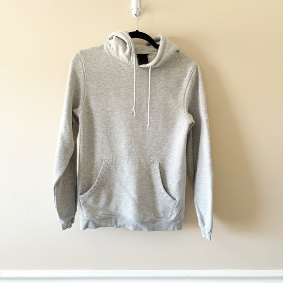 adidas Tops - Adidas Grey Pullover Hoodie Size Small